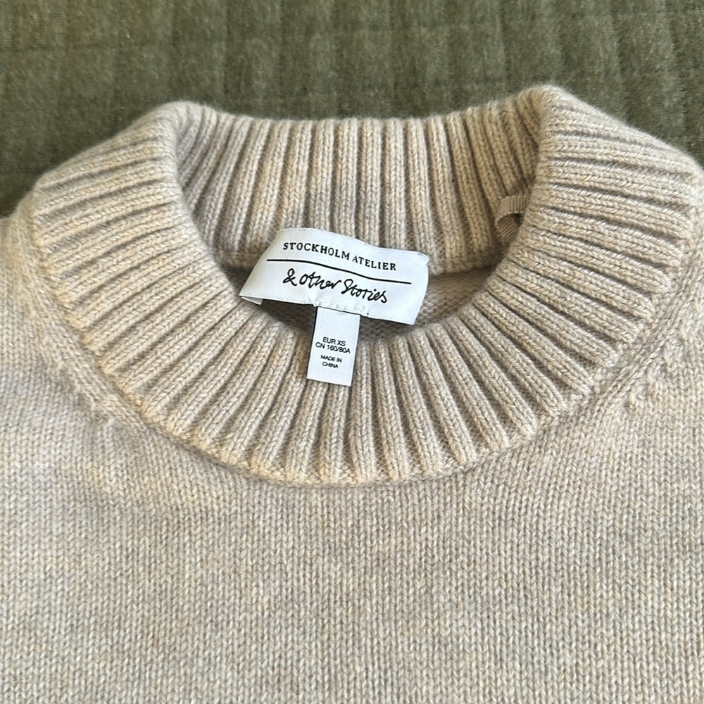 euc and other stories wool stripe sweater - Picture 3 of 8